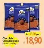 Atacadão Dori - chocolate granulado oferta