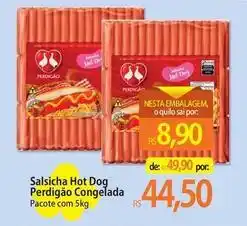 Atacadão Perdigão - salsicha hot dog oferta