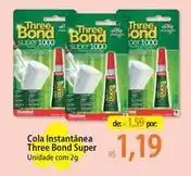 Atacadão Super - cola instantanea three bond oferta