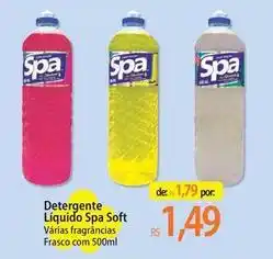 Atacadão Soft - detergente líquido oferta