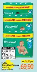 Atacadão Personal - fralda descartável oferta