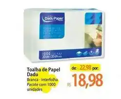 Atacadão Pacote - toalha de papel oferta