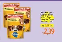 Atacadão Pedigree - alimento para cães oferta