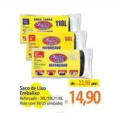 Atacadão Embalixo - saco de lixo oferta