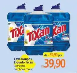 Atacadão Tixan - lava roupas líquido oferta