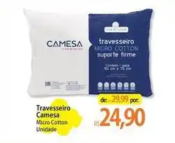 Atacadão Camesa - travesseiro camesa oferta
