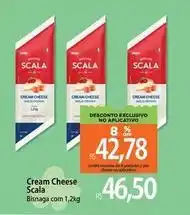 Atacadão Scala - cream cheese oferta