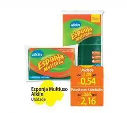 Atacadão Alkin - esponja multiuso oferta