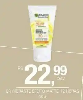 DB Supermercados Creme hidratante efeito matte 12h oferta