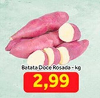 Shibata Supermercados Batata Doce Rosada 1kg oferta