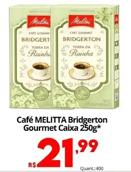 Althoff Supermercados Café melitta bridgerton gourmet caixa oferta