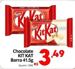 Althoff Supermercados Chocolate kit kat oferta