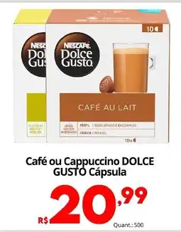 Althoff Supermercados Café ou Cappuccino dolce gusto cápsula oferta