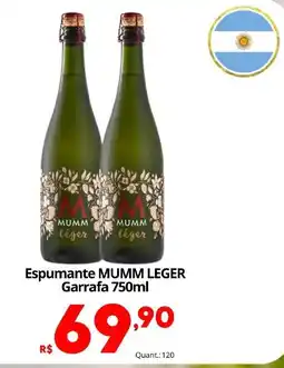 Althoff Supermercados Espumante MUMM Leger oferta