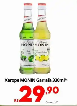 Althoff Supermercados Xarope monin garrafa oferta