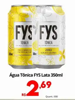 Althoff Supermercados Água Tônica FYS Lata oferta