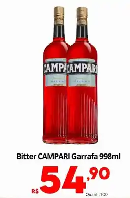 Althoff Supermercados Bitter campari garrafa oferta