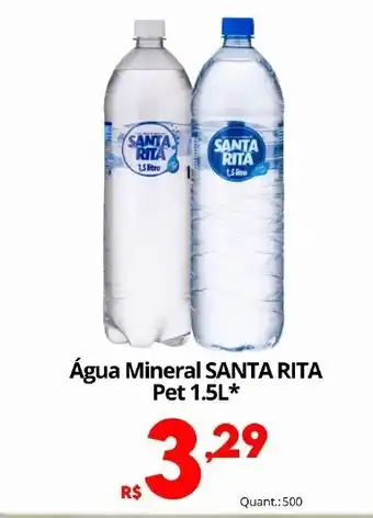 Água Mineral Santa Rita Pet 1.5L*