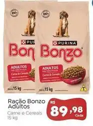 Novo Atacarejo Purina - ração bonzo adultos oferta