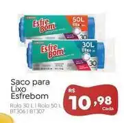 Novo Atacarejo Esfrebom - saco para lixo oferta