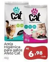 Novo Atacarejo Afeto cat - areia higienica para gatos oferta