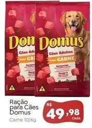 Novo Atacarejo Domus - ração para cães oferta