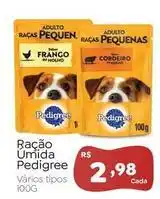 Novo Atacarejo Pedigree - ração umida oferta