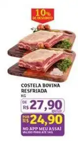 Assaí Atacadista De - costela bovina resfriada oferta