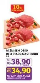 Assaí Atacadista De - acém sem osso resfriado masterboi oferta