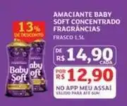 Assaí Atacadista Baby soft - amaciante oferta