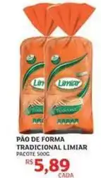 Assaí Atacadista Limiar - pão de forma tradicional oferta