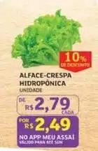 Assaí Atacadista Sun - alface-crespa hidroponica oferta
