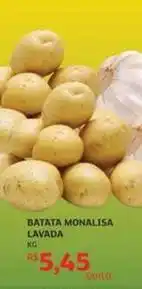 Assaí Atacadista Monalisa - batata monalisa lavada oferta