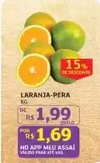Assaí Atacadista Meu - laranja-pera oferta