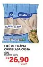 Assaí Atacadista Costa sul - filé de tilápia congelada oferta