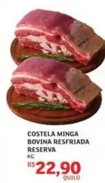 Assaí Atacadista Bovina - costela minga bovina resfriada reserva oferta