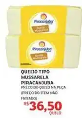 Assaí Atacadista Piracanjuba - queijo tipo mussarela oferta
