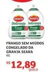 Assaí Atacadista Seara - frango sem miudos congelado da granja oferta
