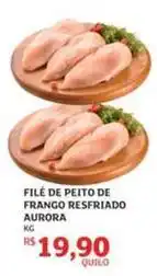 Assaí Atacadista Aurora - filé de peito de frango resfriado oferta