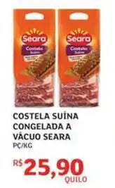 Assaí Atacadista Seara - costela suína congelada a vacuo oferta