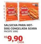 Assaí Atacadista Seara - salsicha para hot dog congelada oferta
