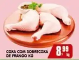 Higa's Supermercado Coxa com sobrecoxa de frango kg oferta