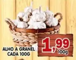 Higa's Supermercado alho a granel oferta