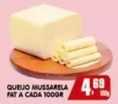 Higa's Supermercado Queijo mussarela fat oferta