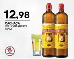 Mercadão Atacadista Cachaça velho bárreiro oferta