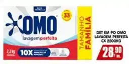 Higa's Supermercado Omo lavagem perfeita oferta
