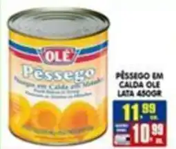 Higa's Supermercado Pêssego em calda ole oferta