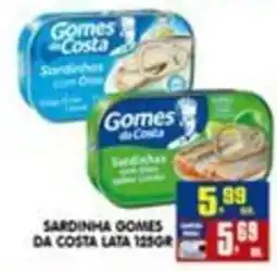 Higa's Supermercado Sardinha gomes da costa lata oferta