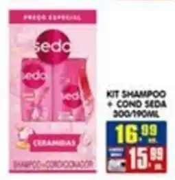 Higa's Supermercado Kit shampoo + cond seda oferta