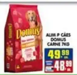 Higa's Supermercado Alimento para cães domus carne oferta